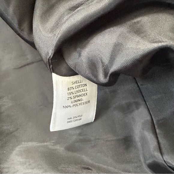 Halogen Retro Style Black Swing Blazer Jacket Size Medium - Picture 12 of 12